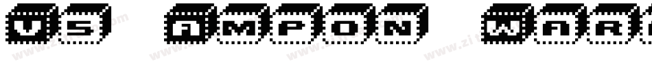 V5 Ampon Warped字体转换